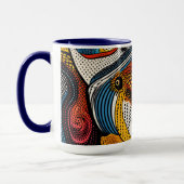 Pop Art Color Splash Combo マグカップ (左)