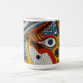 Pop Art Color Splash Mug コーヒーマグカップ (中央)