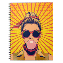  Pop Art Colorido  Arte Moderna Vibrante  ノートブック