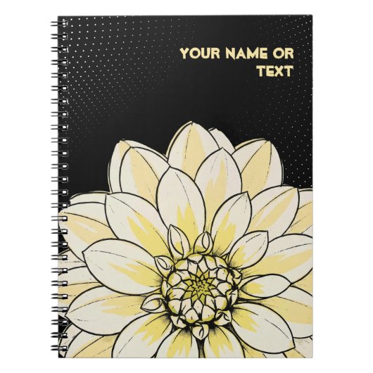 Pop Art Dahlia 'Gallery Art Fair' ノートブック (正面)