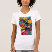 Pop Art Dragonflies Tシャツ (正面)