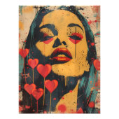 Pop Art Dramático: Mirada Enigmática フォトプリント (正面)