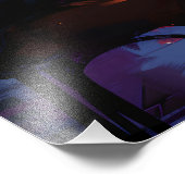 Pop Art: Encuentro Romántico Nocturno フォトプリント (角)