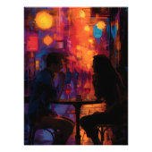 Pop Art: Encuentro Romántico Nocturno フォトプリント (正面)