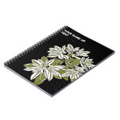 Pop Art Euphorbia 'Snow-on-the-Mountain Paradox ノートブック (左側)