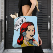 Pop Art Extravaganza Tote Bag トートバッグ