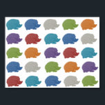 Pop Art Hedgehog ポスター<br><div class="desc">Adapted from an image by myself</div>