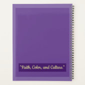 Pop Art Jesus Christ Custom Planner - Agenda Crist プランナー手帳 (裏面)