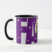 Pop Art Jesus Christ Purple Faith Mug - Taza Crist マグカップ (左)