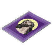 Pop Art Jesus Christ Spiral Notebook - Libreta Cri ノートブック (左側)