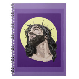 Pop Art Jesus Christ Spiral Notebook - Libreta Cri ノートブック