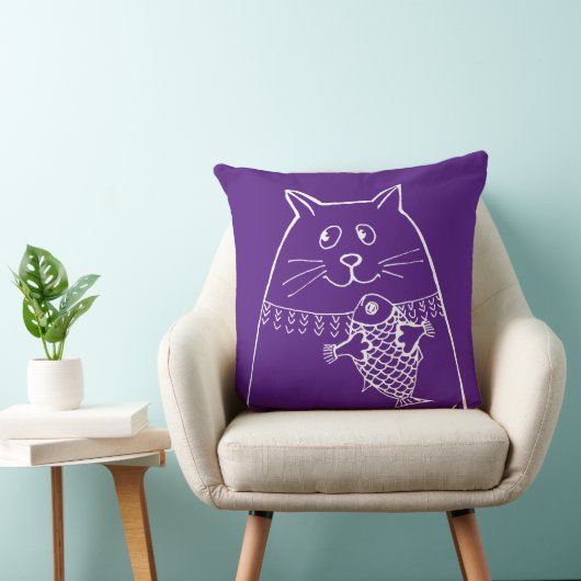 Pop Art Kitty クッション (椅子)