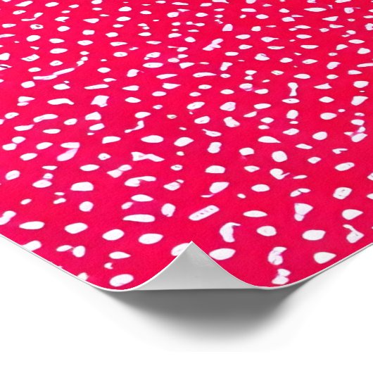 Pop Art LOVE Typography Abstract Valentine design  ポスター (角)