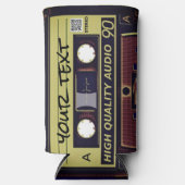 Pop Art Mix Tape Can Cooler スリム缶クーラー (正面)