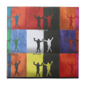 Pop art no.1 by Yeshaya Dank - タイル (正面)