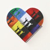 Pop art no.1 by Yeshaya Dank -  ノートブック (裏面)