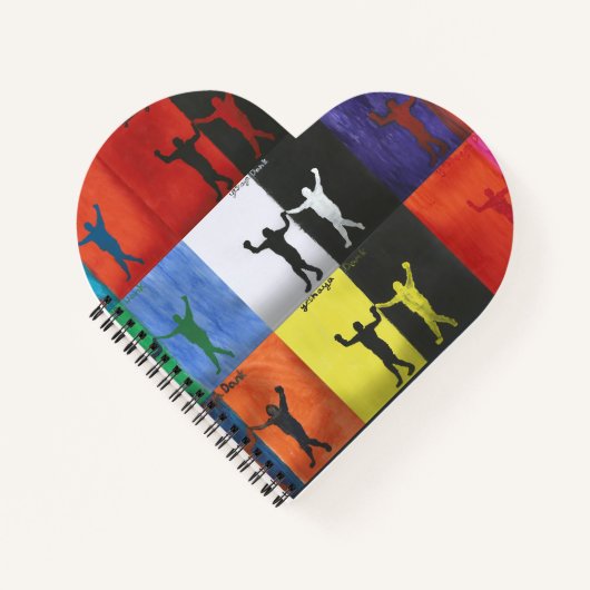 Pop art no.1 by Yeshaya Dank -  ノートブック (正面)