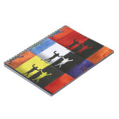 Pop art no.1 by Yeshaya Dank -  ノートブック (左側)