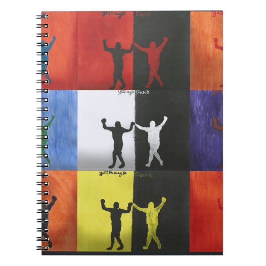 Pop art no.1 by Yeshaya Dank -  ノートブック (正面)