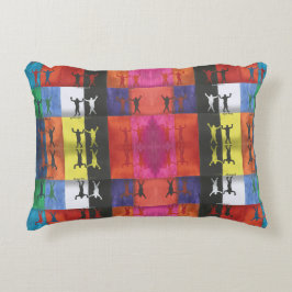 Pop art no.1 by Yeshaya Dank - unity & harmony アクセントクッション