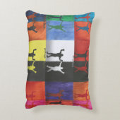 Pop art no.1 by Yeshaya Dank - unity & harmony アクセントクッション (裏面(縦))