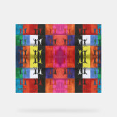 Pop art no.1 by Yeshaya Dank - unity & harmony アクリルサイン (正面)