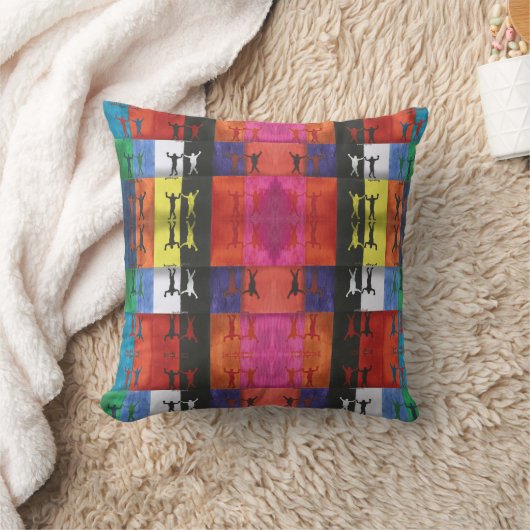 Pop art no.1 by Yeshaya Dank - unity & harmony クッション (ブランケット)