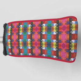 Pop art no.1 by Yeshaya Dank - unity & harmony ゴルフヘッドカバー