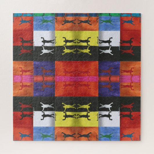 Pop art no.1 by Yeshaya Dank - unity & harmony ジグソーパズル (横)