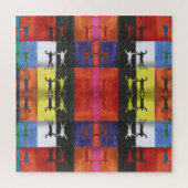 Pop art no.1 by Yeshaya Dank - unity & harmony ジグソーパズル (縦)