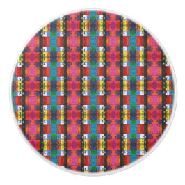 Pop art no.1 by Yeshaya Dank - unity & harmony セラミックノブ