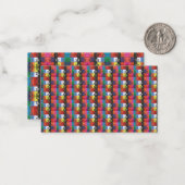 Pop art no.1 by Yeshaya Dank - unity & harmony ノートカード (正面/裏面インサイチュ)