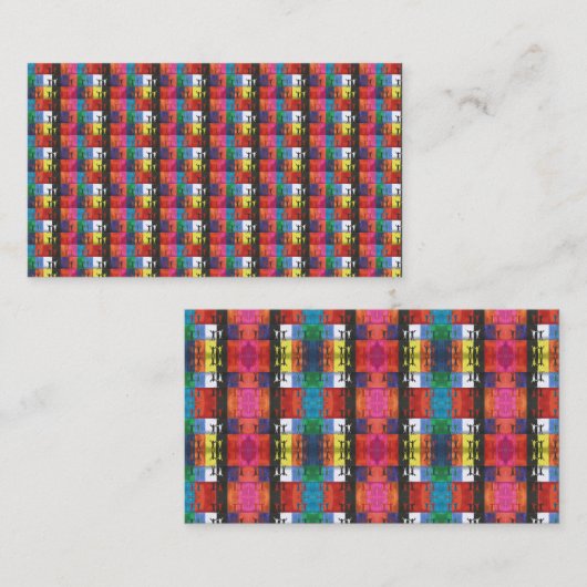 Pop art no.1 by Yeshaya Dank - unity & harmony ノートカード (正面/裏面)