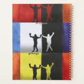 Pop art no.1 by Yeshaya Dank - unity & harmony プランナー手帳 (裏面)