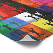 Pop art no.1 by Yeshaya Dank - unity & harmony ポスター (角)