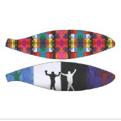 Pop art no.1 by Yeshaya Dank - unity & harmony ミニバスケットボール (パネル)