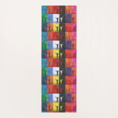 Pop art no.1 by Yeshaya Dank - unity & harmony ヨガマット (裏面)