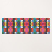 Pop art no.1 by Yeshaya Dank - unity & harmony ヨガマット (正面(横))