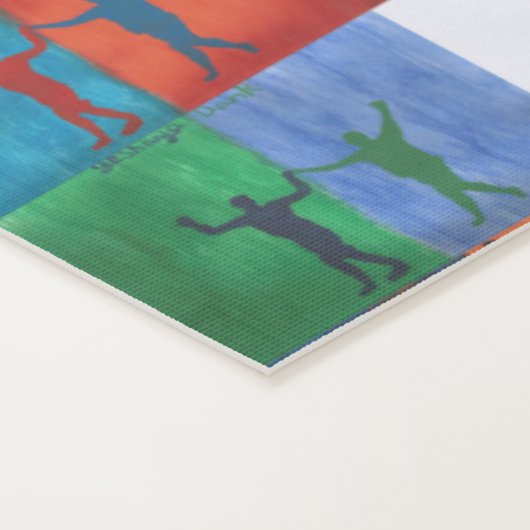 Pop art no.1 by Yeshaya Dank - unity & harmony ヨガマット (詳細)