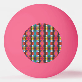 Pop art no.1 by Yeshaya Dank - unity & harmony 卓球ボール