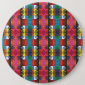 Pop art no.1 by Yeshaya Dank - unity & harmony 缶バッジ (正面)