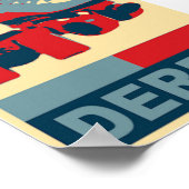Pop Art  Patriotic Derby Poster ポスター (角)