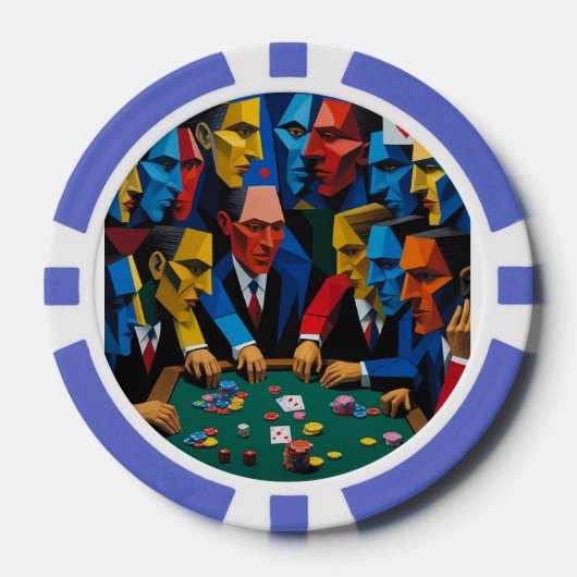 Pop Art Poker Night Casino Chip ポーカーチップ (正面)