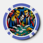 Pop Art Poker Night Casino Chip ポーカーチップ (裏面)