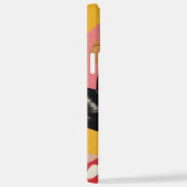 Pop Art Portrait Phone Case iPhoneケース (右側面)