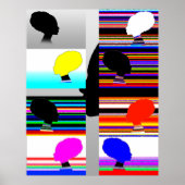 Pop Art Profiles ポスター (正面)