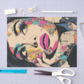 PoP Art Queen1  薄葉紙 (クラフト)