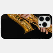 Pop Art Saxophone Player – Colorful Jazz  Case-Mate iPhoneケース (裏面 (横))