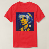 Pop Art Starry Night Andy Tシャツ (デザイン正面)