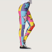 Pop Art Stars Leggings レギンス (右)